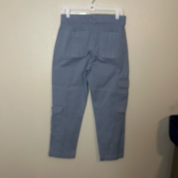 Democracy Women's Blue Cargo Pants Sz 6 - Picture 2 of 7